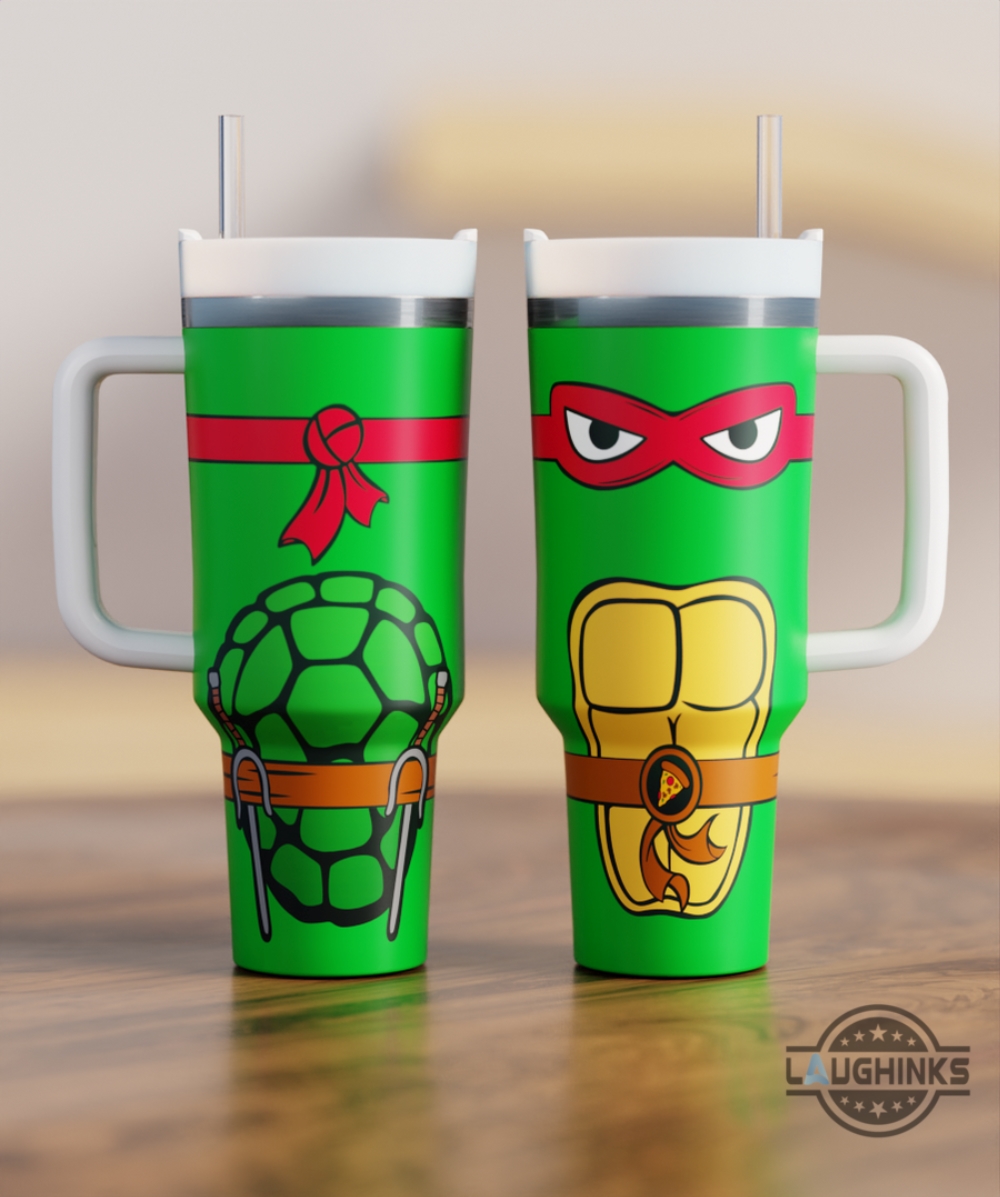 Turtle Leonardo, Donatello, Raphael and Michelangelo Ninja Turtle Teenage Mutant Ninja Turtles 30oz or 40Oz Tumbler HG