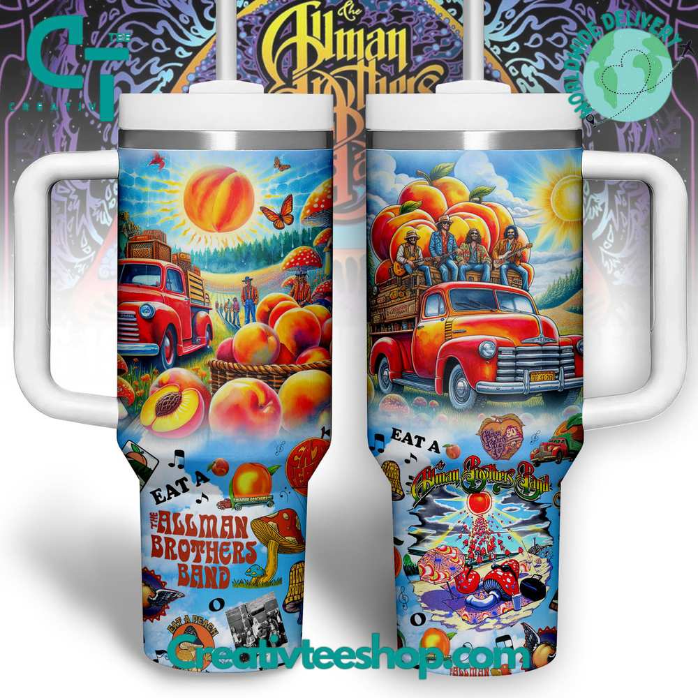 Allman Brothers Band Gift for Her, Him on Birthday Xmas 30oz or 40oz Tumbler LN