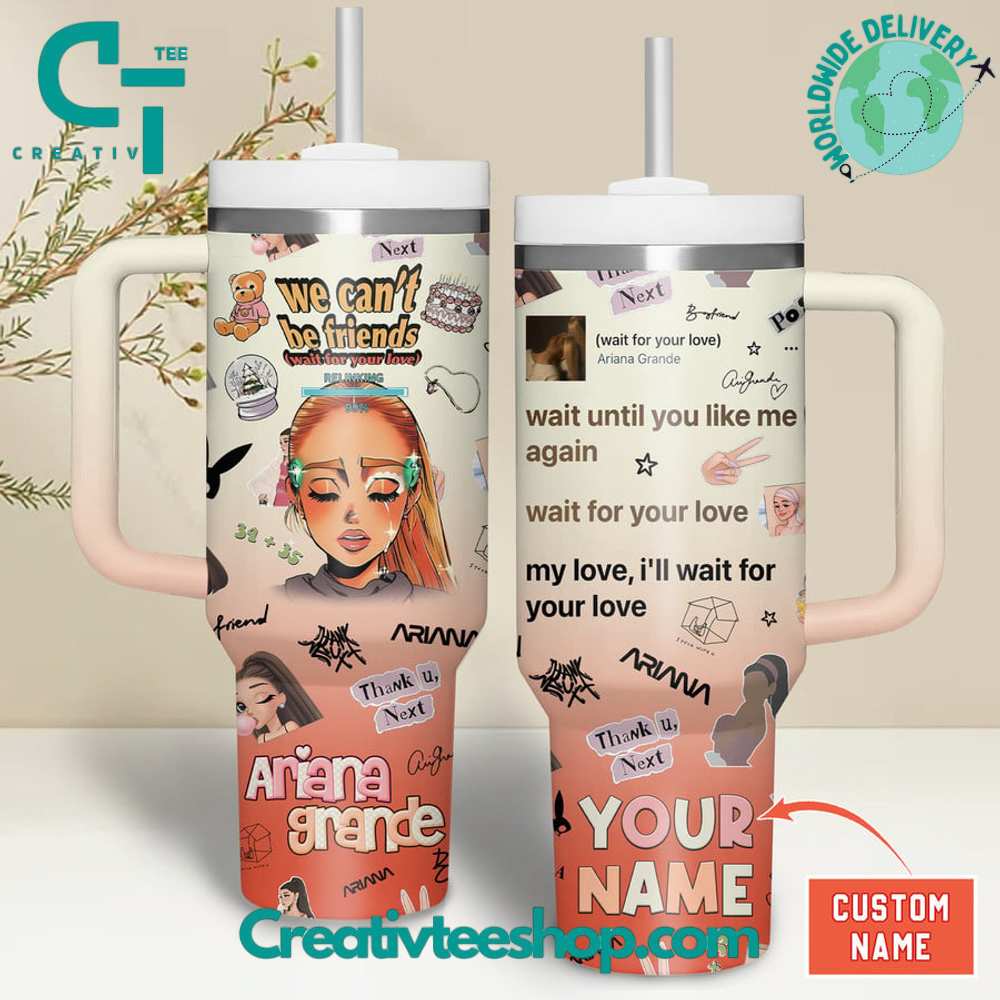 Ariana Grande Gift for Her, Him on Birthday Xmas 30oz or 40oz Tumbler LN