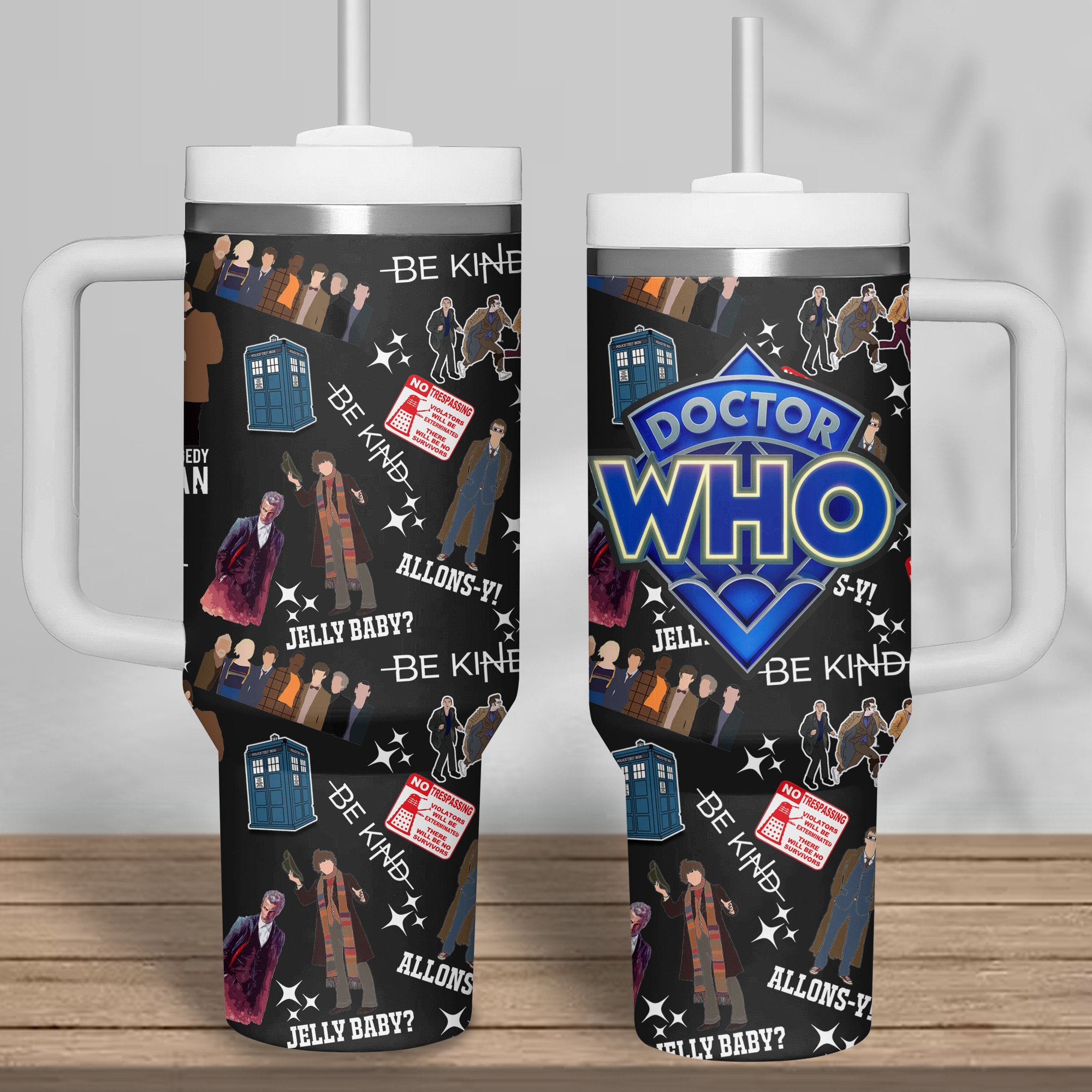Doctor Who Icons Bundle 30oz or 40 Oz Tumbler HG