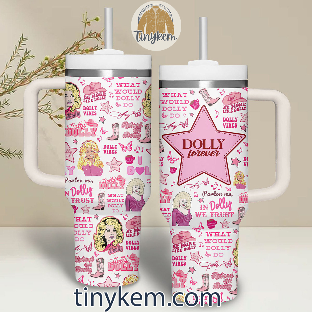Dolly Vibes 30oz or 40 Oz Tumbler HG