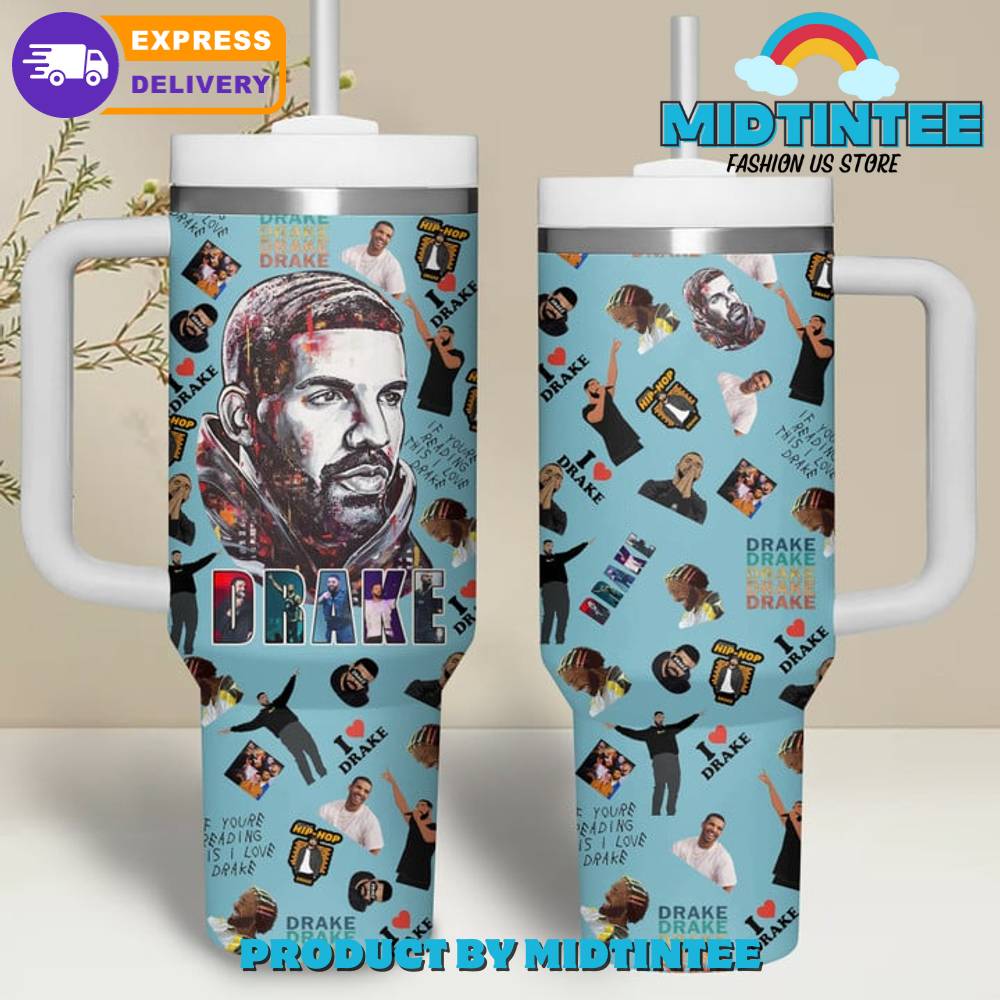 Drake If Youre Reading This I Love Blue Gift for her,him, Birthday Xmas Halloween Gift 30oz or 40oz Tumbler LN