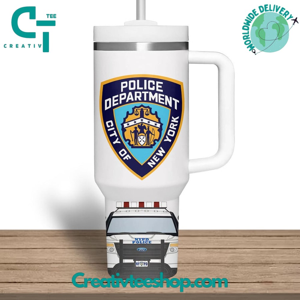 Law & Order NYPD Gift for Her, Him on Birthday Xmas 30oz or 40oz Tumbler LN