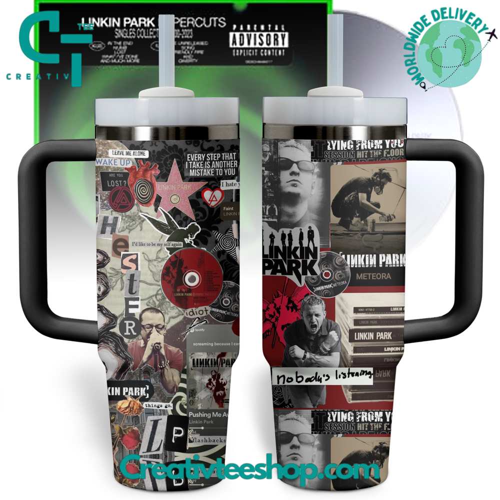 Linkin Park Gift for Her, Him on Birthday Xmas 30oz or 40oz Tumbler LN