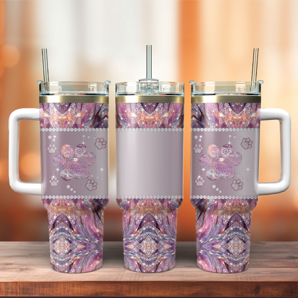 Artwork Custom Quencher 30oz Or 40oz Stainless Steel Tumbler With Handle HG