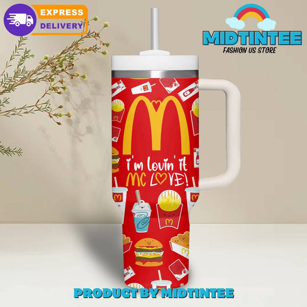 McDonald Im Lovin It Gift for her, him, Birthday Xmas Halloween Gift 30oz or 40oz Tumbler LN