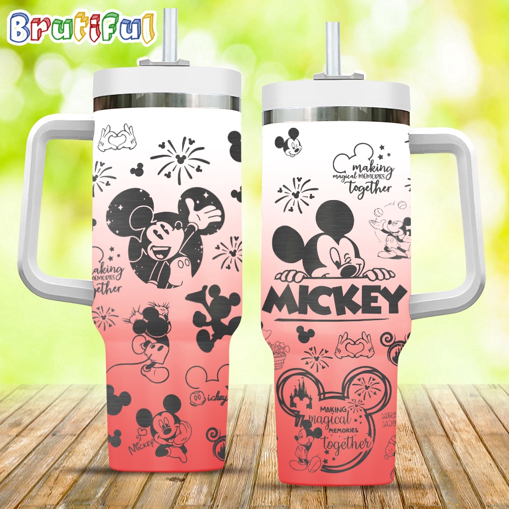 Mickey Making Magical Memories Together 30oz or 40 oz Tumbler HG 40oz, Disney 30oz or 40 oz Tumbler HG