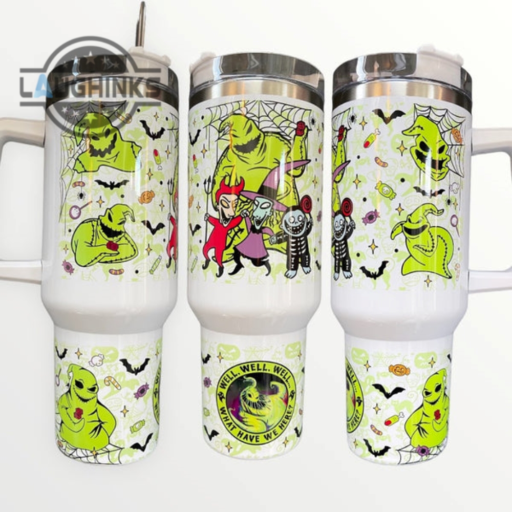 Oogie Boogie Night Mare Before Christmas Tumbler 30oz or 40oz HG