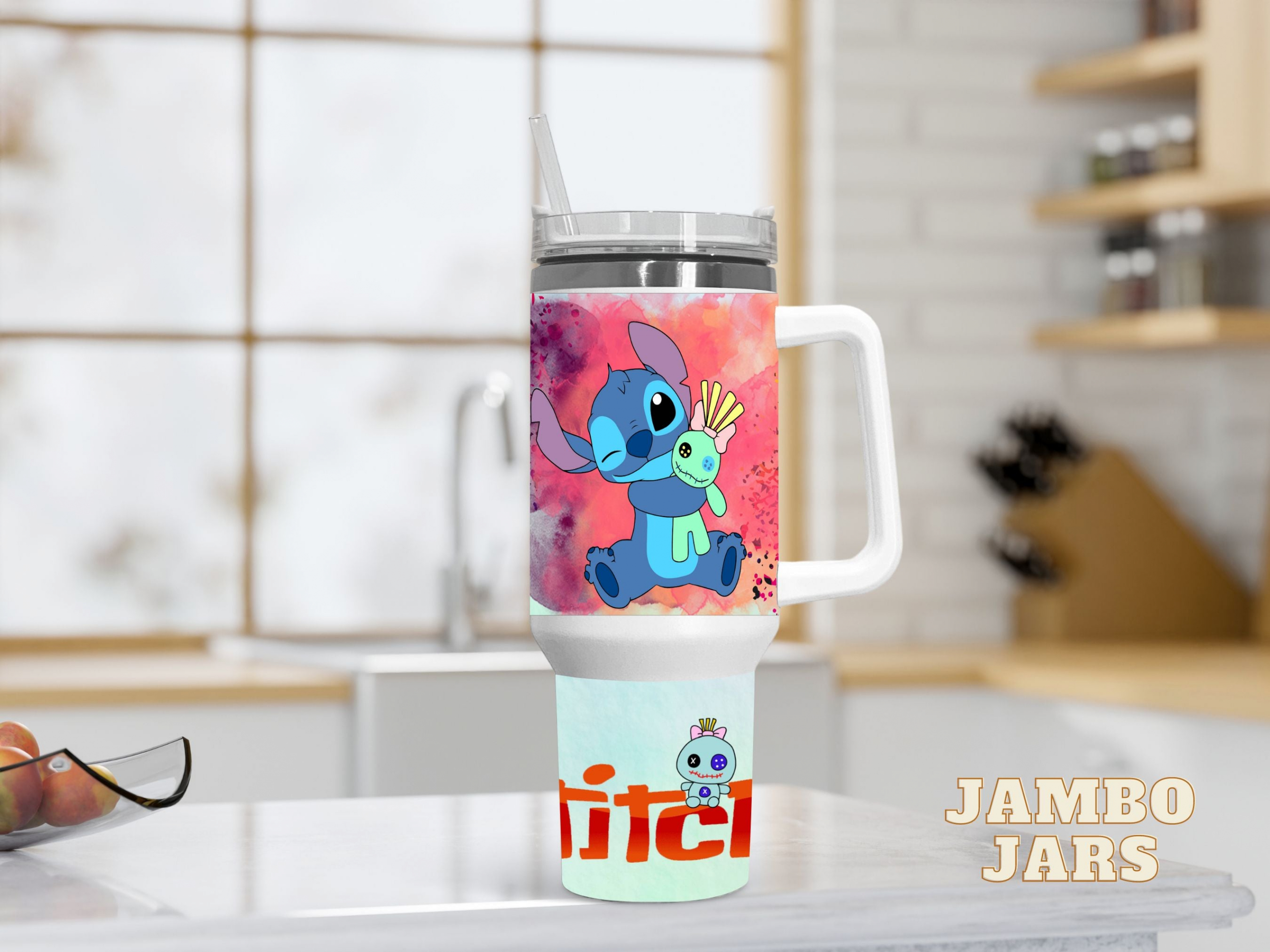 Stitch 30oz or 40oz Quencher Tumbler LN Lilo and Sticth Lover Gifts Gift for her