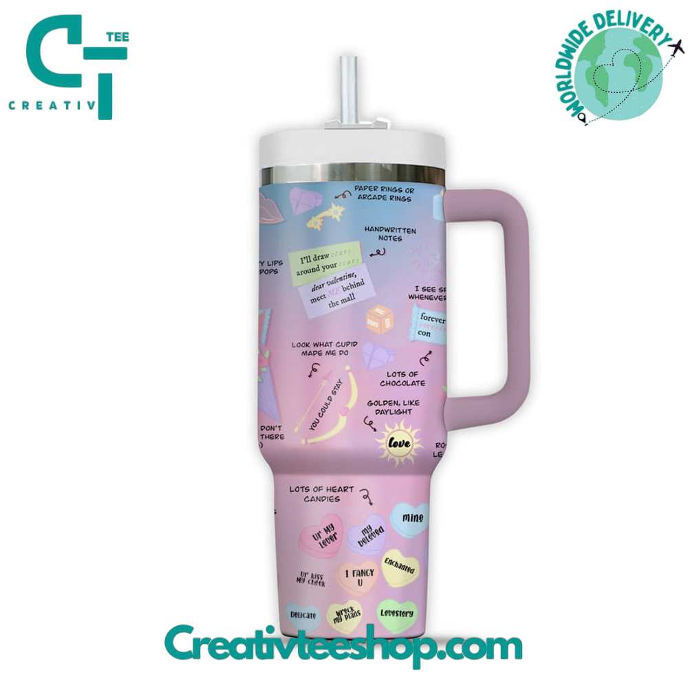 Taylor Swift Gift for Her, Him on Birthday Xmas 30oz or 40oz Tumbler LN