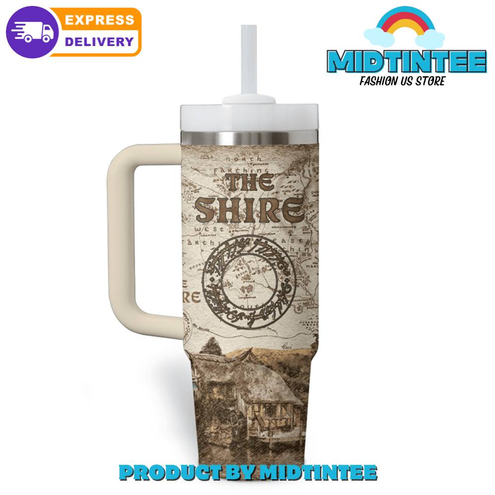 The Lord Of The Rings The Shire Gift for her,him, Birthday Xmas Halloween Gift 30oz or 40oz Tumbler LN