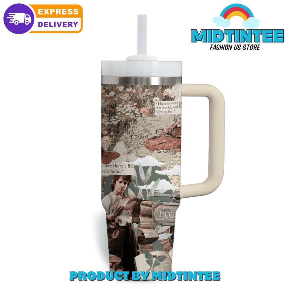 The Lord Of The Rings The Shire Gift for her,him, Birthday Xmas Halloween Gift 30oz or 40oz Tumbler LN