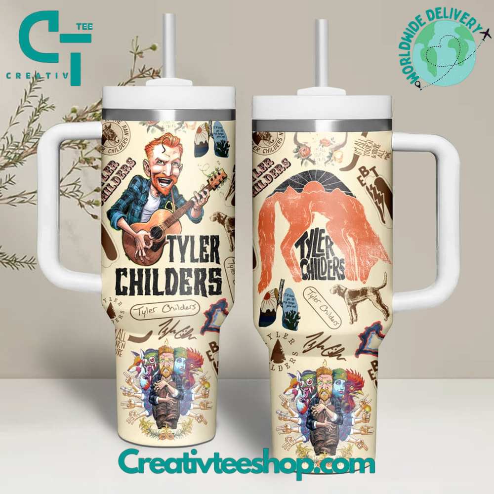 Tyler Childers Gift for Her, Him on Birthday Xmas 30oz or 40oz Tumbler LN