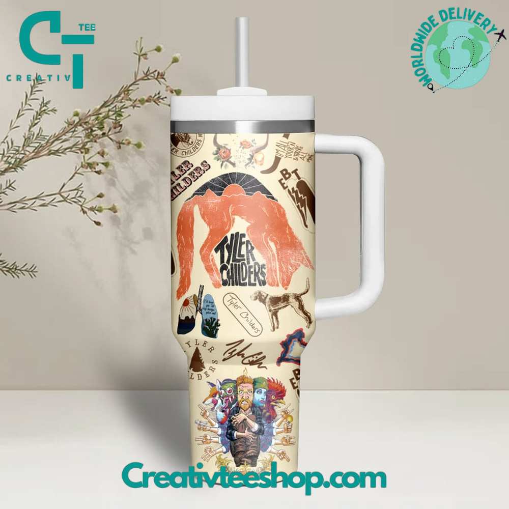 Tyler Childers Gift for Her, Him on Birthday Xmas 30oz or 40oz Tumbler LN
