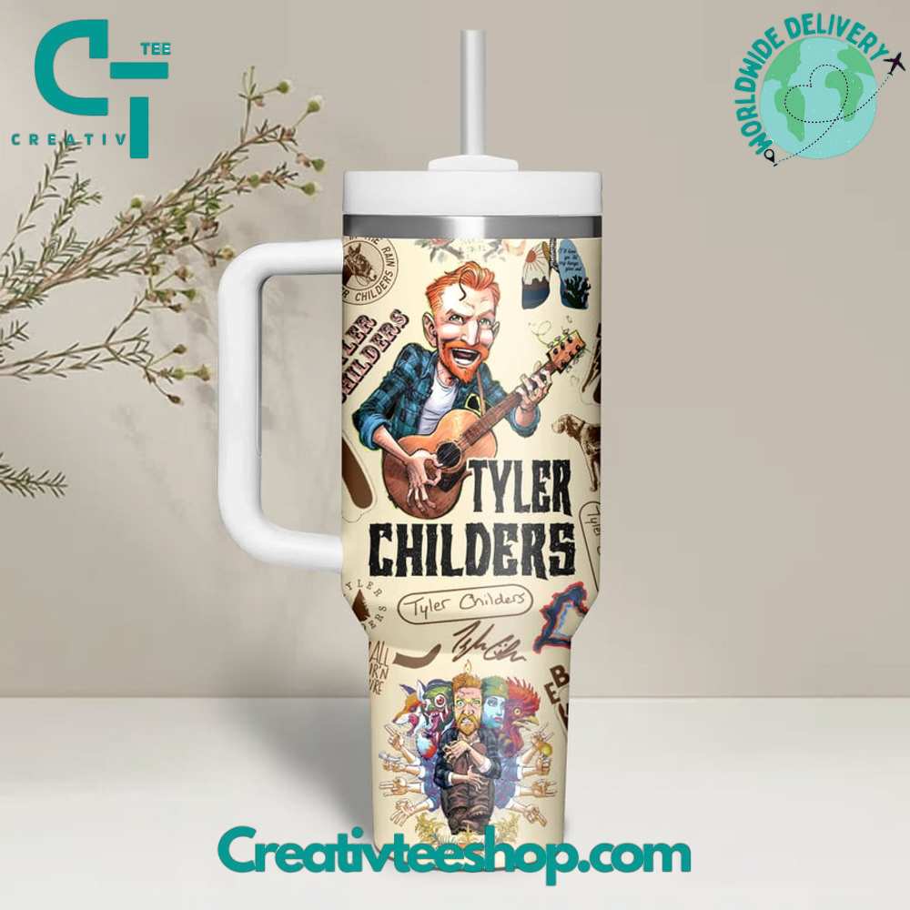 Tyler Childers Gift for Her, Him on Birthday Xmas 30oz or 40oz Tumbler LN