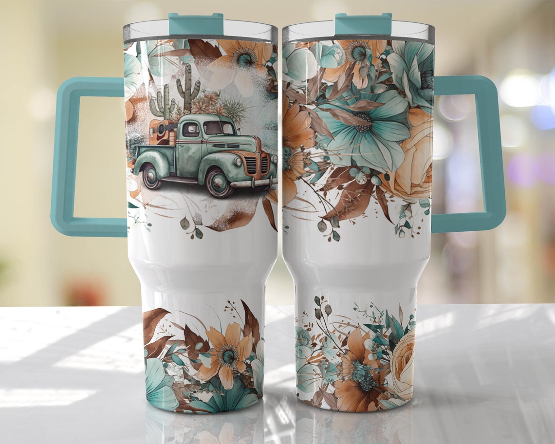 Country Music 30oz or 40oz Quencher Tumbler Gift For Her Him Birthday Gift LN