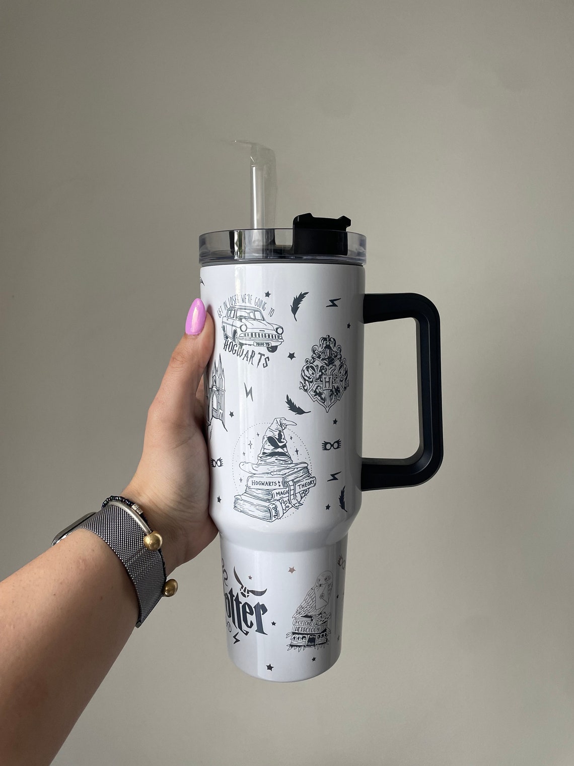 Magic World Metal 30oz or 40oz Quencher Tumbler Gift For Her Him Birthday Gift LN