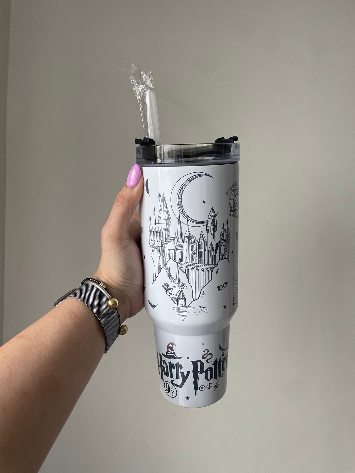 Magic World Metal 30oz or 40oz Quencher Tumbler Gift For Her Him Birthday Gift LN
