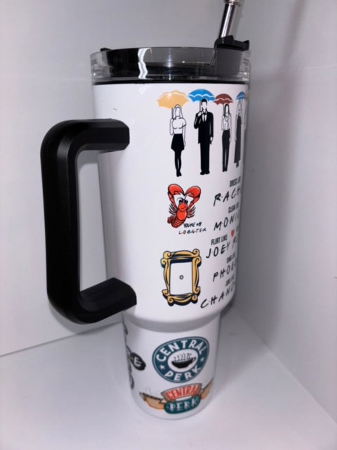Friends Sublimated 30oz or 40oz Quencher Tumbler Gift For Her Him Birthday Gift LN