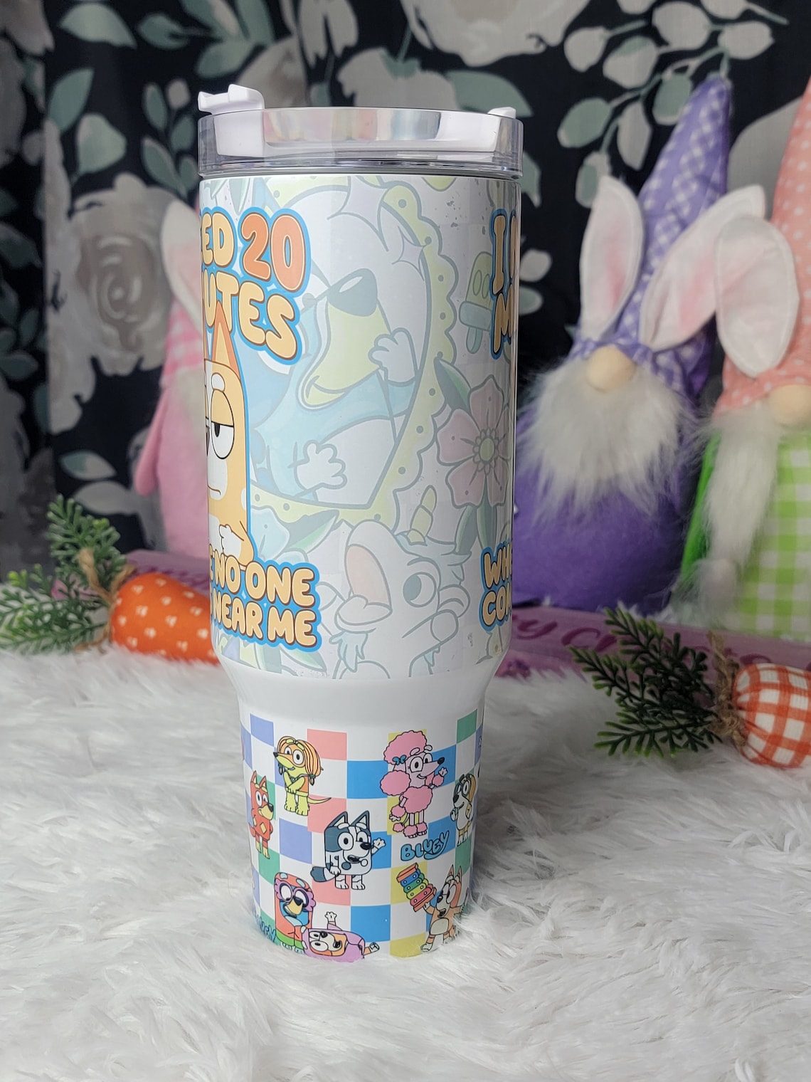 Mama Blu3y Cartoon 30oz or 40oz Tumbler HG Mothers Day Gifts