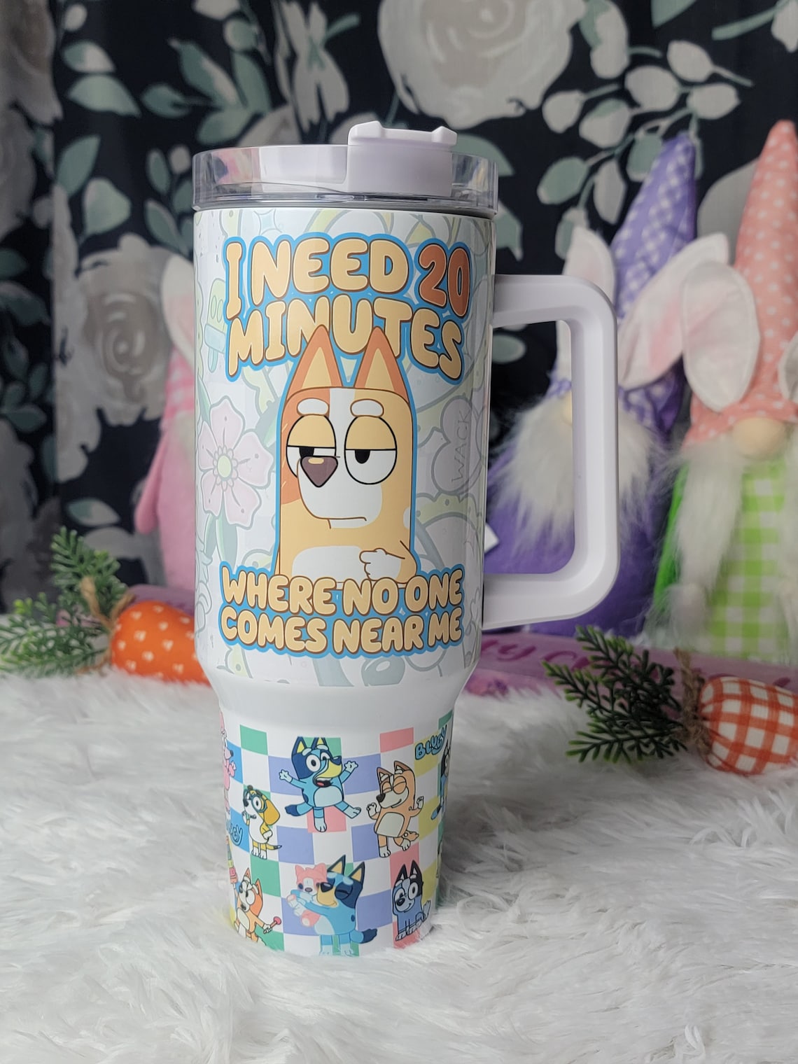 Mama Blu3y Cartoon 30oz or 40oz Tumbler HG Mothers Day Gifts