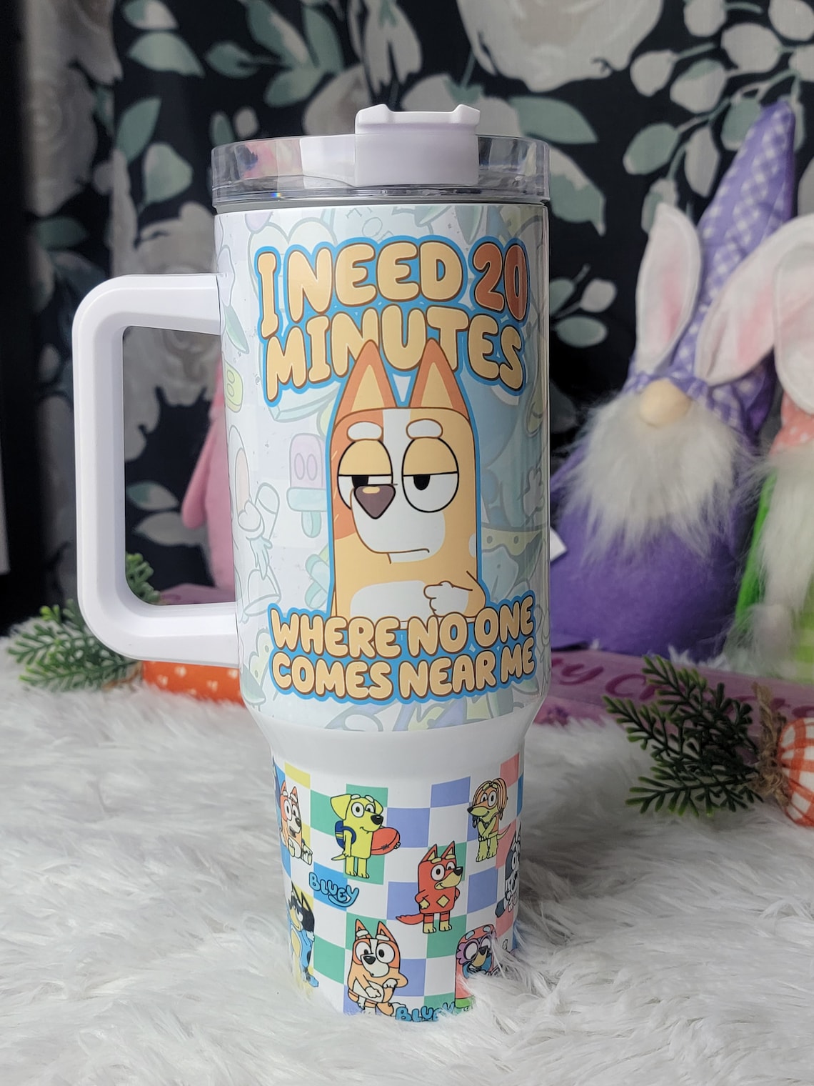 Mama Blu3y Cartoon 30oz or 40oz Tumbler HG Mothers Day Gifts