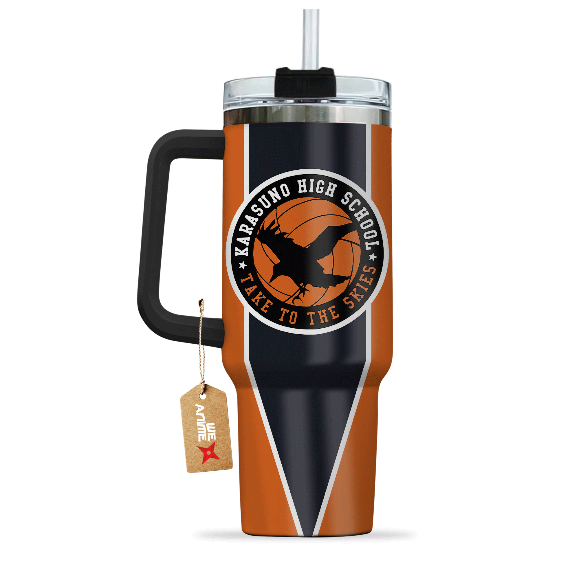 Koshi Sugawara Haikyuu Anime Custom 30oz or 40oz Quencher Stainless Steel Tumbler With Handle, Best Gift Idea NVA, Best Gift Idea NVA
