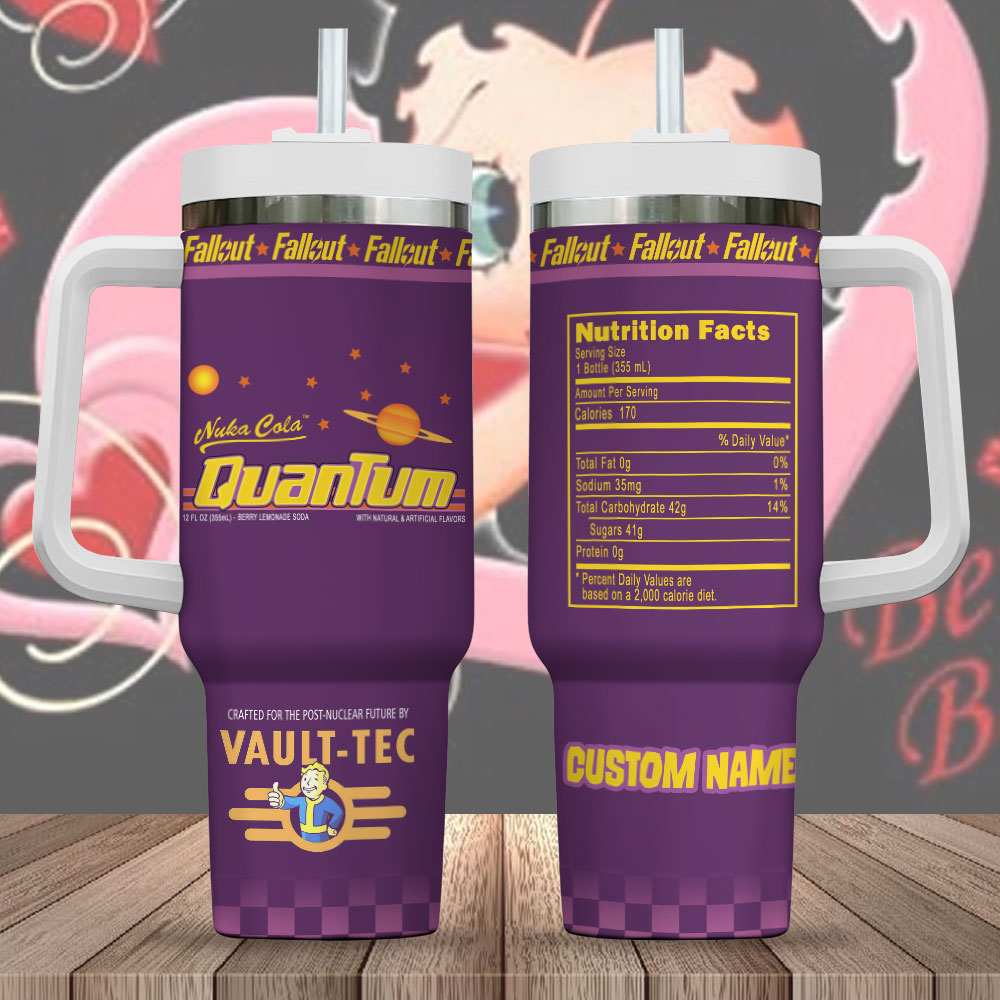 Fallout Vault Tec Nuka Cola Gift for her,him, Birthday Xmas Halloween Gift 30oz or 40oz Tumbler LN