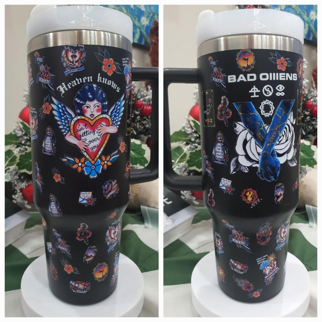 Bad Omens Rock Band Gift for Her, Him on Birthday Xmas 30oz or 40oz Tumbler HG