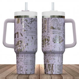 Taylor Swift The Eras Tour Engraved Swifties Eras 30oz Or 40oz Stainless Steel Tumbler With Handle NNA